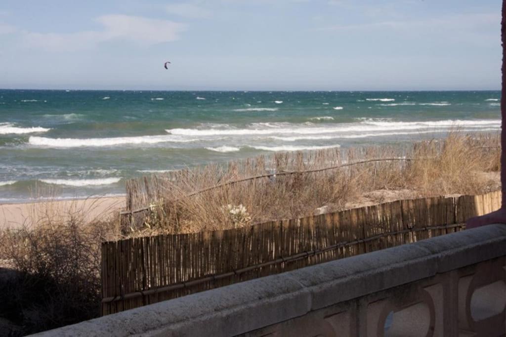 Beachfront House, Valencia, Wifi, Paddle Surf Board, Incredible Views Sueca Exteriör bild