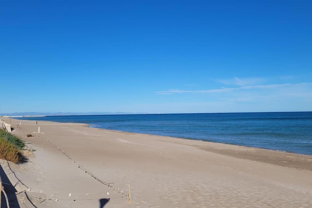Beachfront House, Valencia, Wifi, Paddle Surf Board, Incredible Views Sueca Exteriör bild