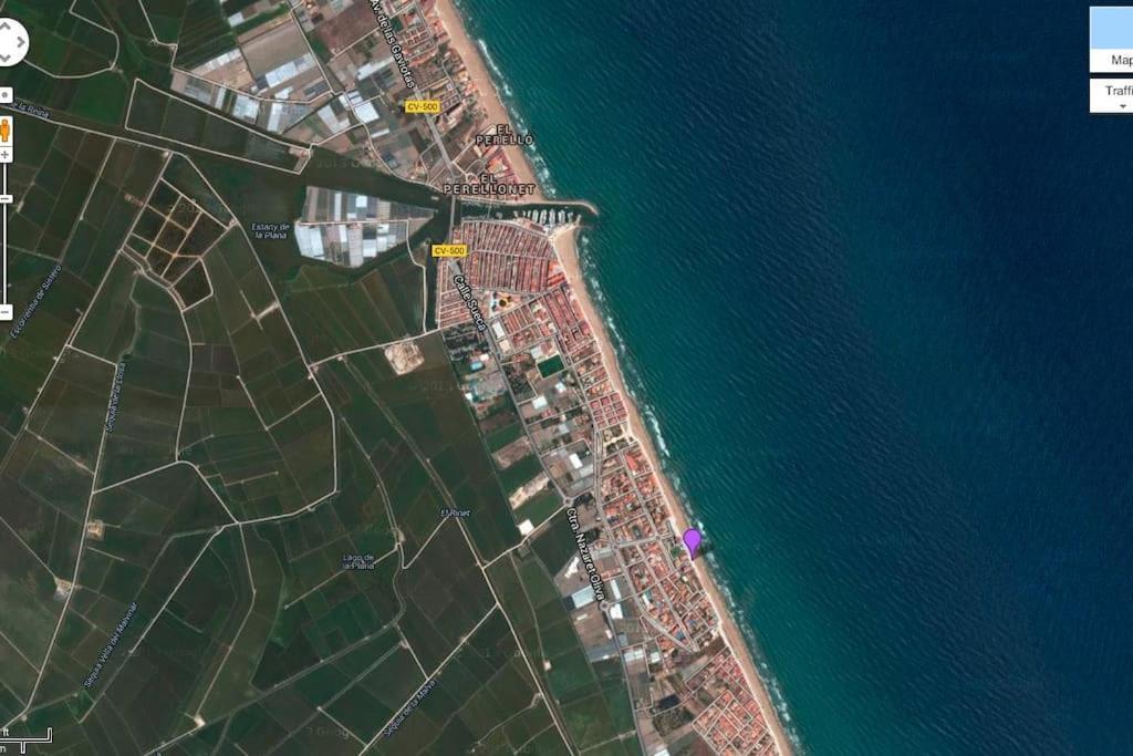 Beachfront House, Valencia, Wifi, Paddle Surf Board, Incredible Views Sueca Exteriör bild