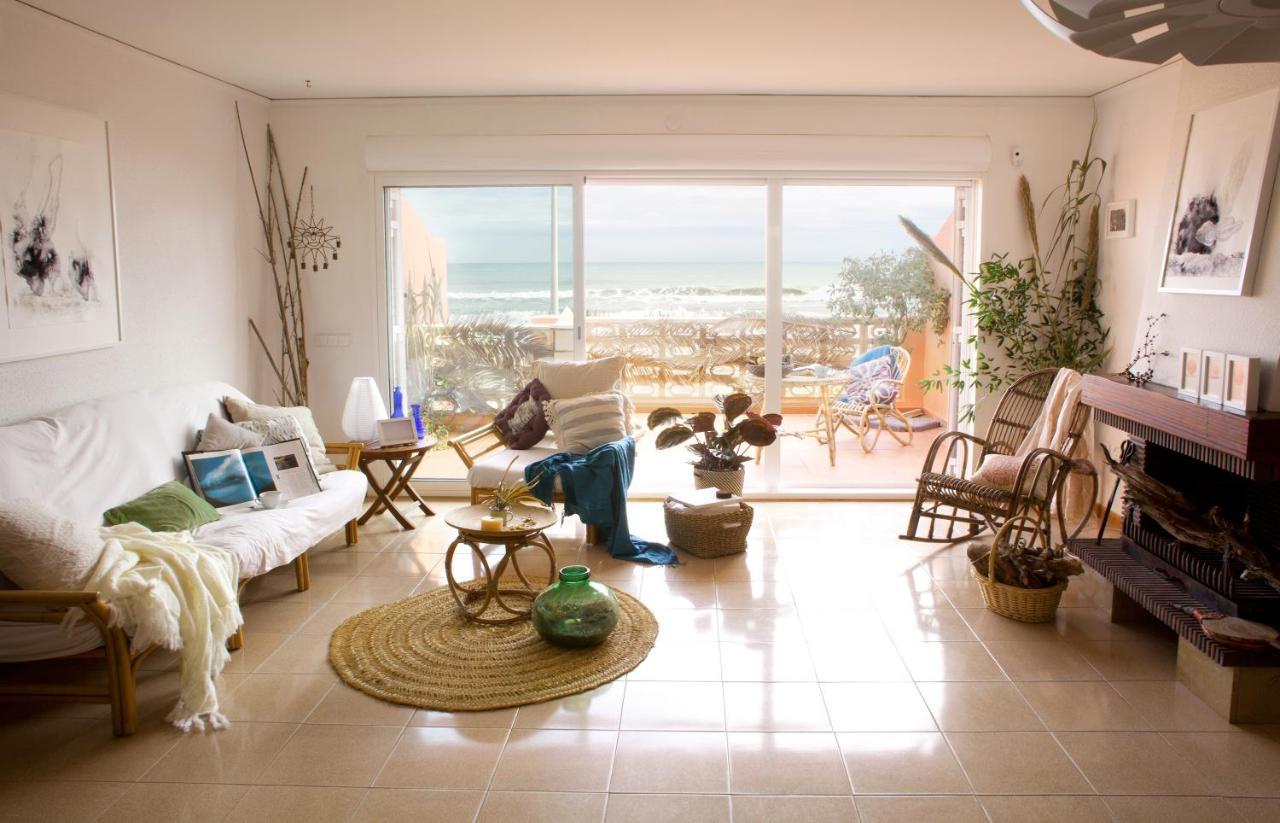 Beachfront House, Valencia, Wifi, Paddle Surf Board, Incredible Views Sueca Exteriör bild